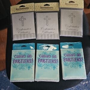 Confirmation and Party Invitation Set